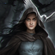 A crop of the Vespertine cover; see the full image below.